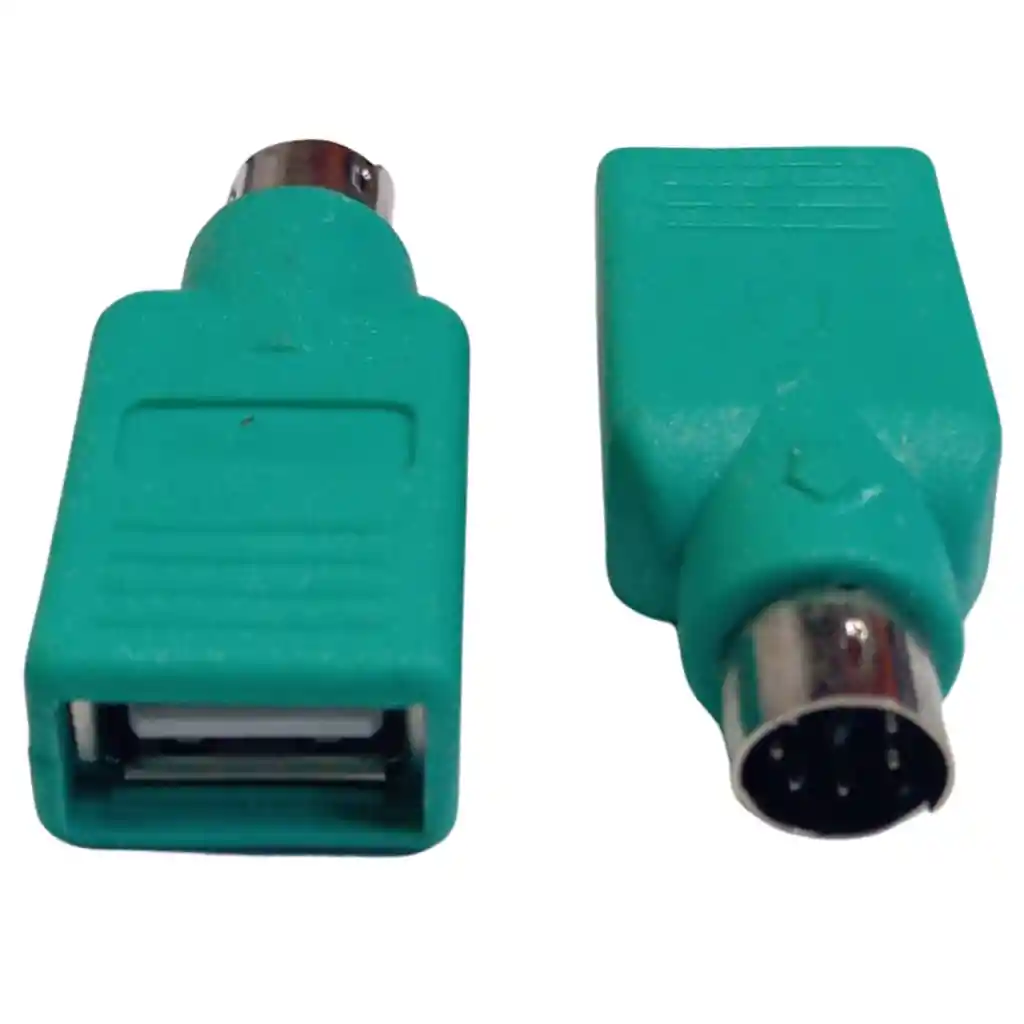 Adaptador Ps/2 Hembra A Usb Macho Para Teclado Y Mouse