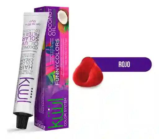 Tintes Kuul Funny Colors 60ml -rojo