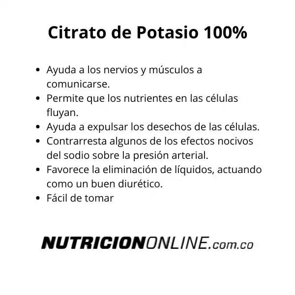 Citrato De Potasio 100% Puro ( 1 Kg )