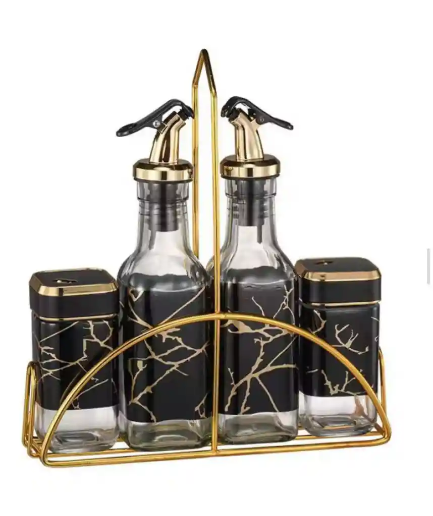 Set Para Condimentos Y Salsas 5 Piezas