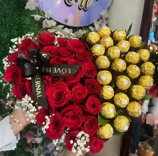 Corazón Con Ferrero