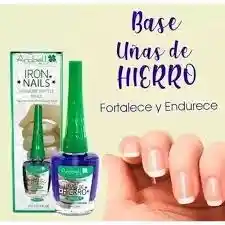 Esmalte Base Uñas De Hierro Arobell