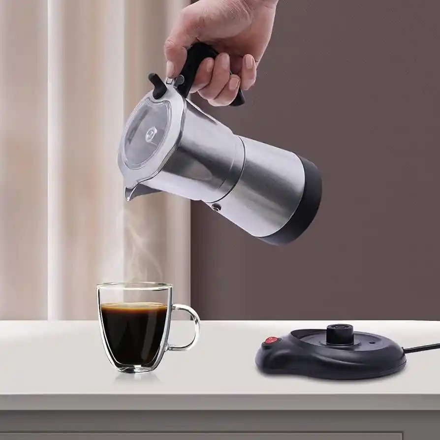 Cafetera Eléctrica Con Plataforma
