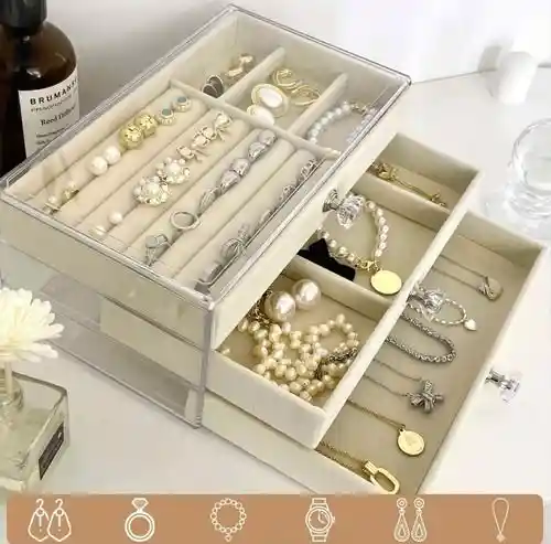 Organizador Joyero 3 Cajones
