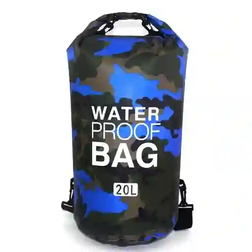 Bolsa Seca Camuflada, 20 Litros, Basic