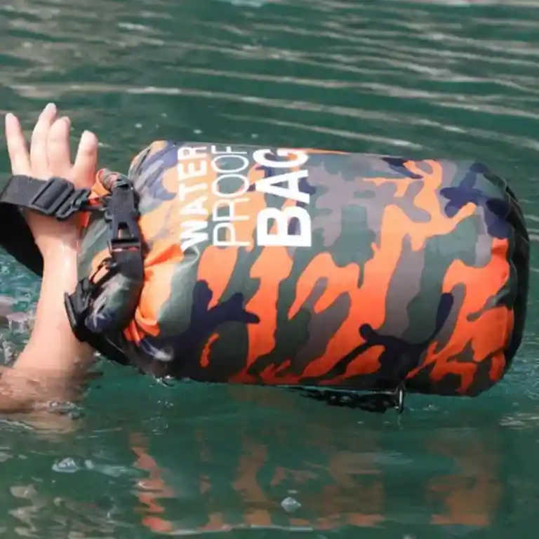 Bolsa Seca Camuflada, 20 Litros, Basic