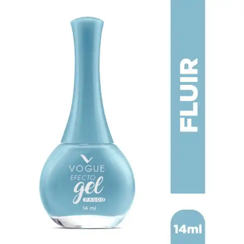 Esmalte Vogue Efecto Gel Fluir X 14 Ml Paso 1