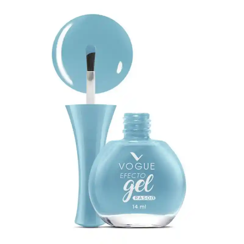 Esmalte Vogue Efecto Gel Fluir X 14 Ml Paso 1