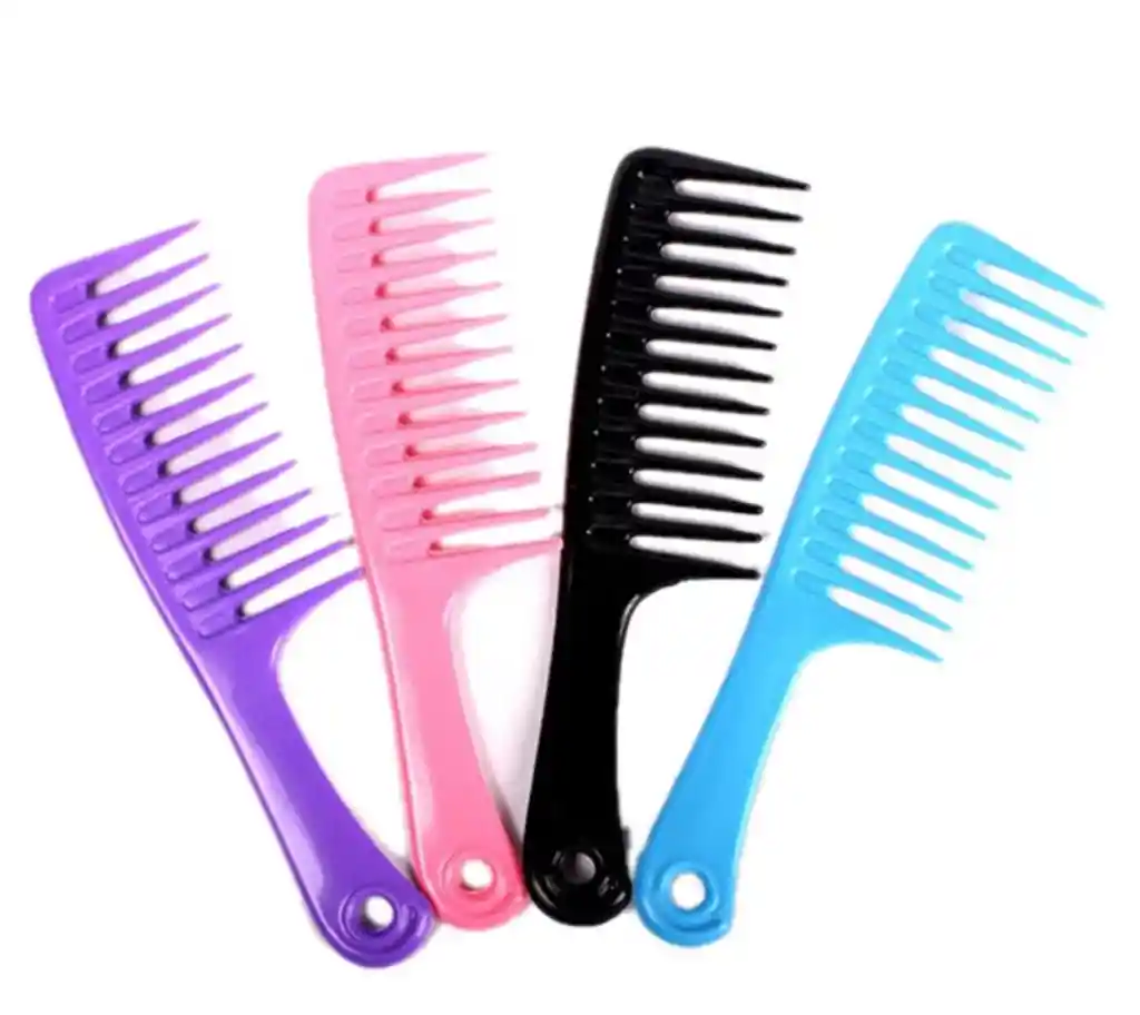 Peinilla Jumbo Colores 10 Dientes, Peine Antifrizz