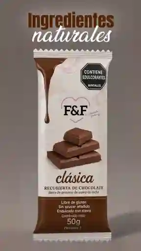 Barra De Proteinas Suero De Leche Cubierto Chocolate X50gr Fit Fun