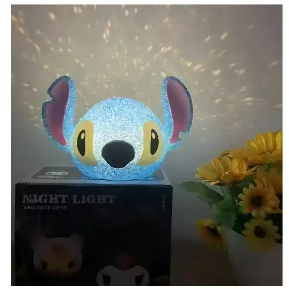 Luz Nocturna De Proyección Particulas Stitch