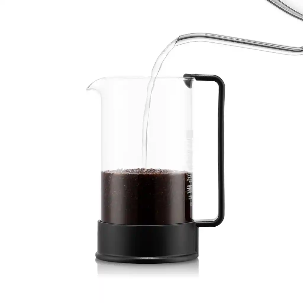 Prensa Francesa Bodum Brazil Classic Negra (3 Tazas - 350 Ml)