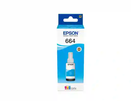 Tinta Epson 664 Cyan Original