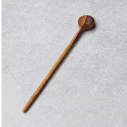Cuchara Coctelera Larga De Madera