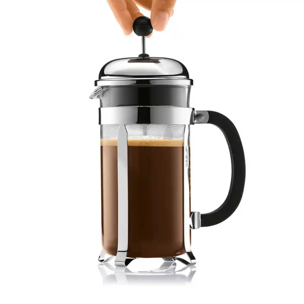 Prensa Francesa Bodum Chambord Plateada (3 Tazas - 350 Ml)