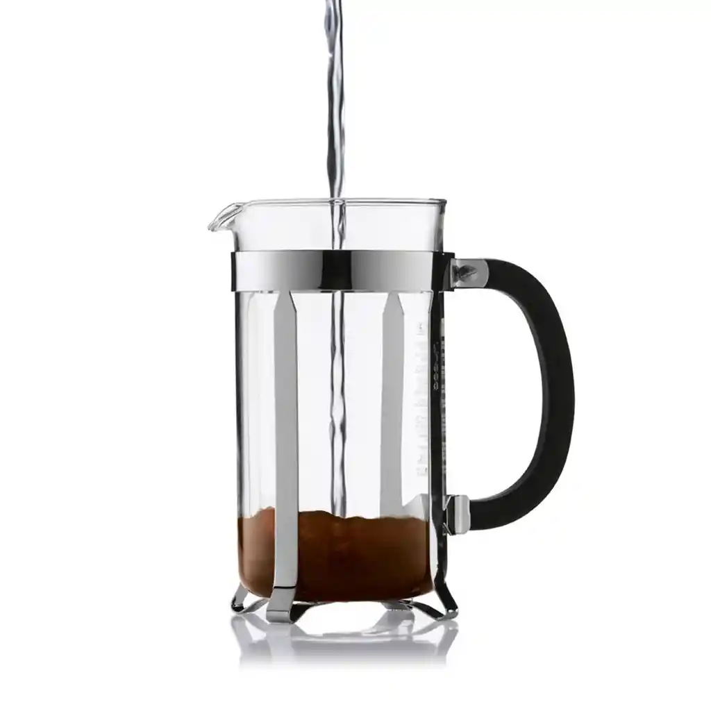 Prensa Francesa Bodum Chambord Plateada (3 Tazas - 350 Ml)