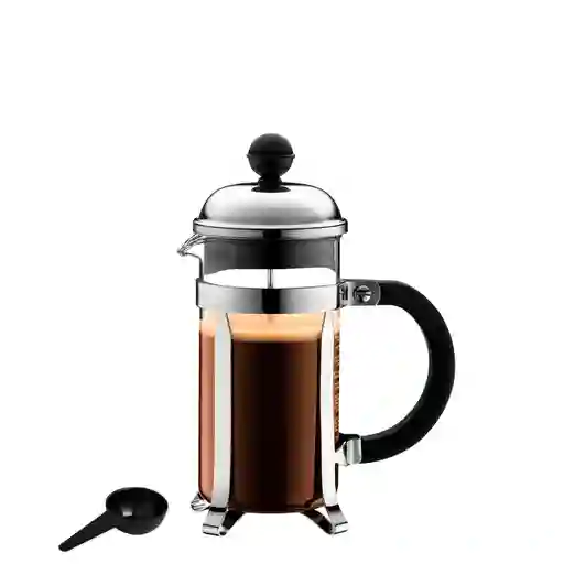 Prensa Francesa Bodum Chambord Plateada (3 Tazas - 350 Ml)