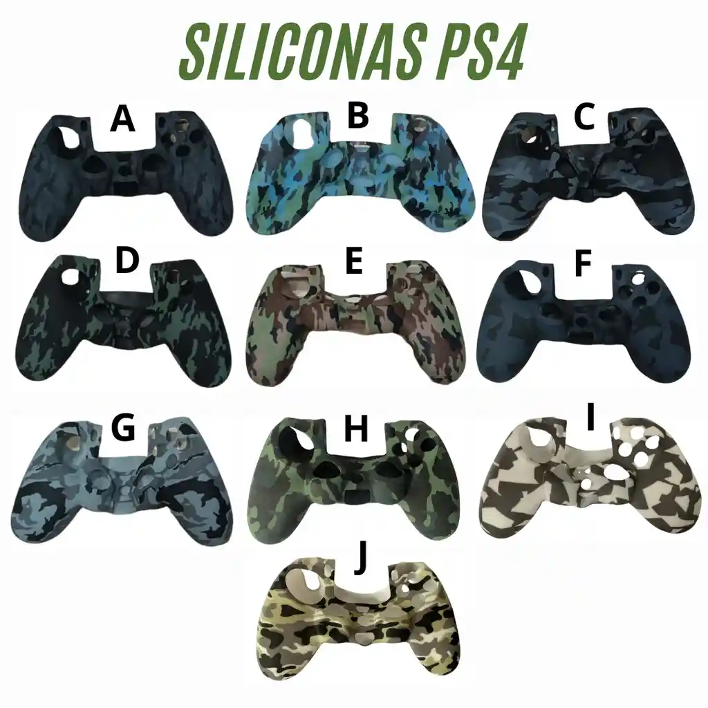 Silicona De Diseño Para Control De Ps4