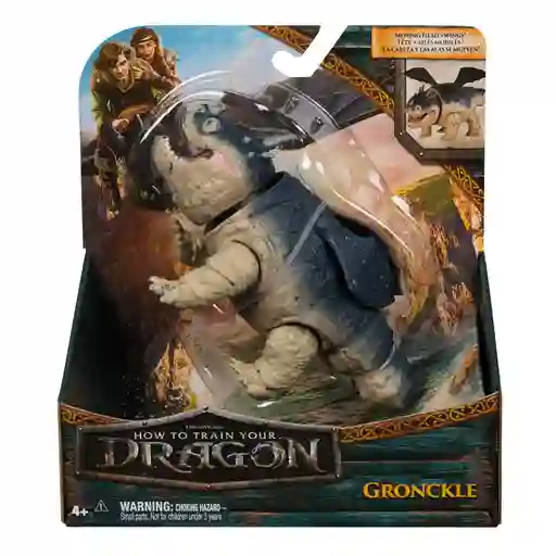 Como Entrenar A Tu Dragon Gronckle Figura De Accion 13 Cm