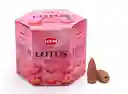 Incienso Cono Hem Fragancia Lotus Caja 40 Unidades 115g