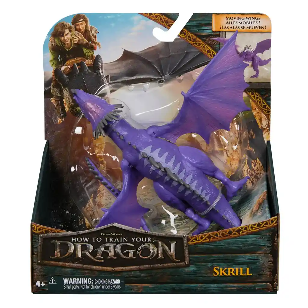 Como Entrenar A Tu Dragon Skrill Figura De Accion 23 Cm