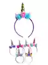 Diadema Vincha Unicornio X 1 Und