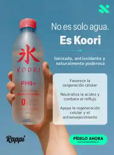 Koori Water - Agua Alcalina Ph9+ X 6