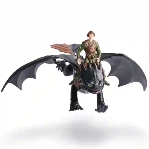 Como Entrenar A Tu Dragon Chimuelo Y Hipo Figura De Accion 25 Cm