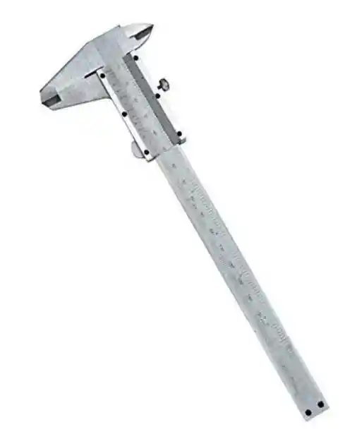 Calibrador Pie De Rey Cromado 0-150mm/in Metalico