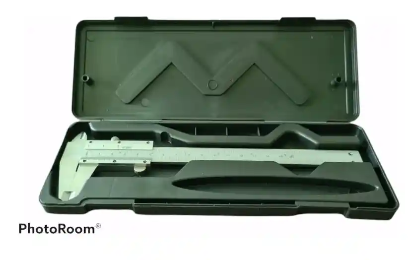 Calibrador Pie De Rey Cromado 0-150mm/in Metalico