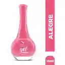 Esmalte Vogue Efecto Gel Alegre X 14 Ml Paso 1