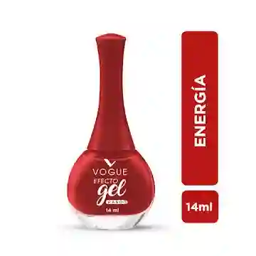 Esmalte Vogue Efecto Gel Energía X 14 Ml Paso 1