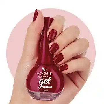 Esmalte Vogue Efecto Gel Victoria X 14 Ml Paso 1