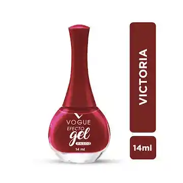 Esmalte Vogue Efecto Gel Victoria X 14 Ml Paso 1