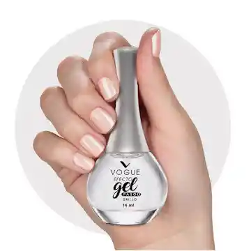 Esmalte Vogue Efecto Gel Brillo Diamante X 14 Ml Paso 2