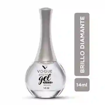 Esmalte Vogue Efecto Gel Brillo Diamante X 14 Ml Paso 2