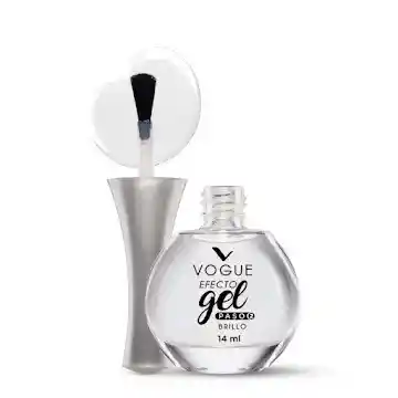 Esmalte Vogue Efecto Gel Brillo Diamante X 14 Ml Paso 2
