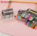 12x Esfero Resaltador Artistico Purpurina Ht6307-12