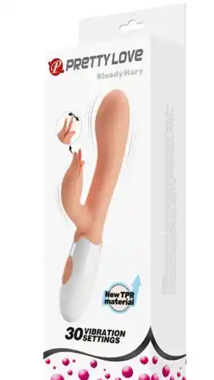Vibrador Pretty Love Peter, Silicona Biomédica - 30 Velocidades