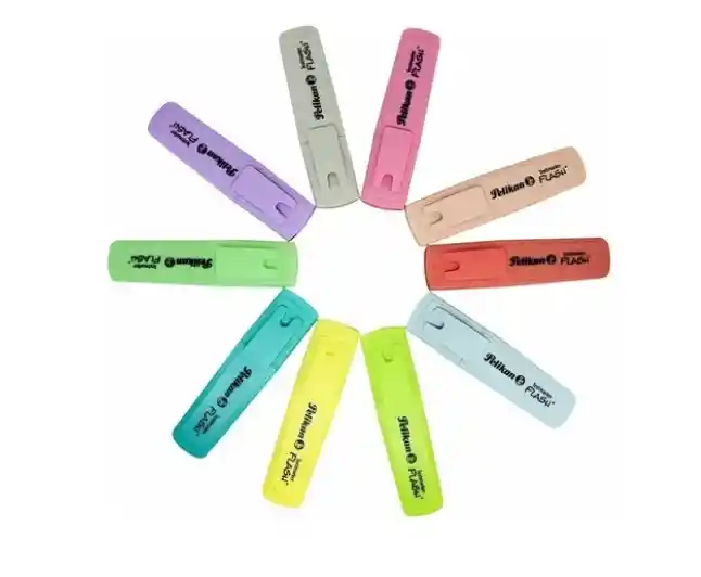 Resaltadores Pastel Pétalos Pelikan Textmarker X 10 Uds