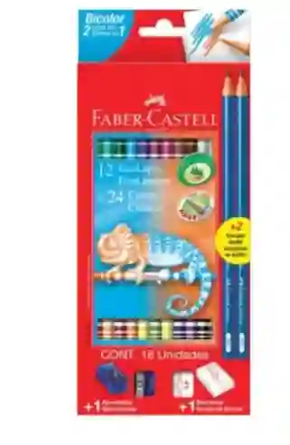 Colores Bicolor X 12 Uds Faber-castell