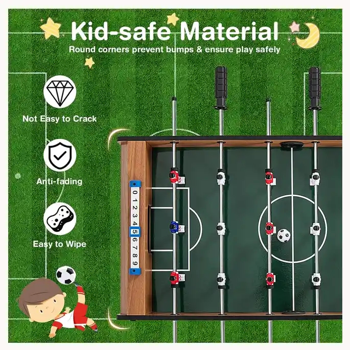 Futbolín Madera Económico Con Patas