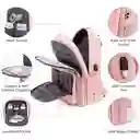 Pañalera Morral Bolsillo De Pañal Cambiador + Estuche Chupo