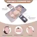 Pañalera Morral Bolsillo De Pañal Cambiador + Estuche Chupo
