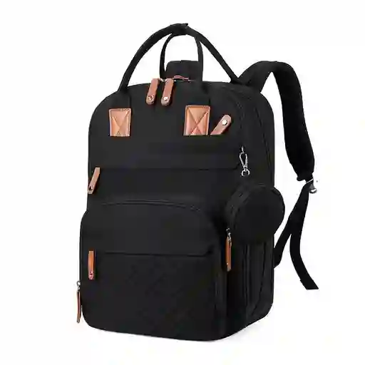 Pañalera Morral Bolso Con Ganchos Para Coche