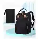 Pañalera Morral Bolso Con Ganchos Para Coche