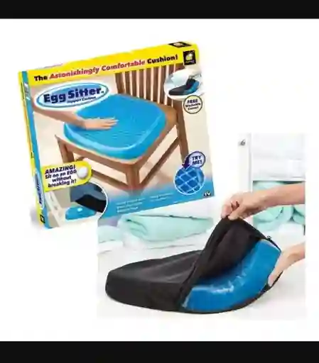 Cojín De Gel Con Funda Para Carro Y Sillas