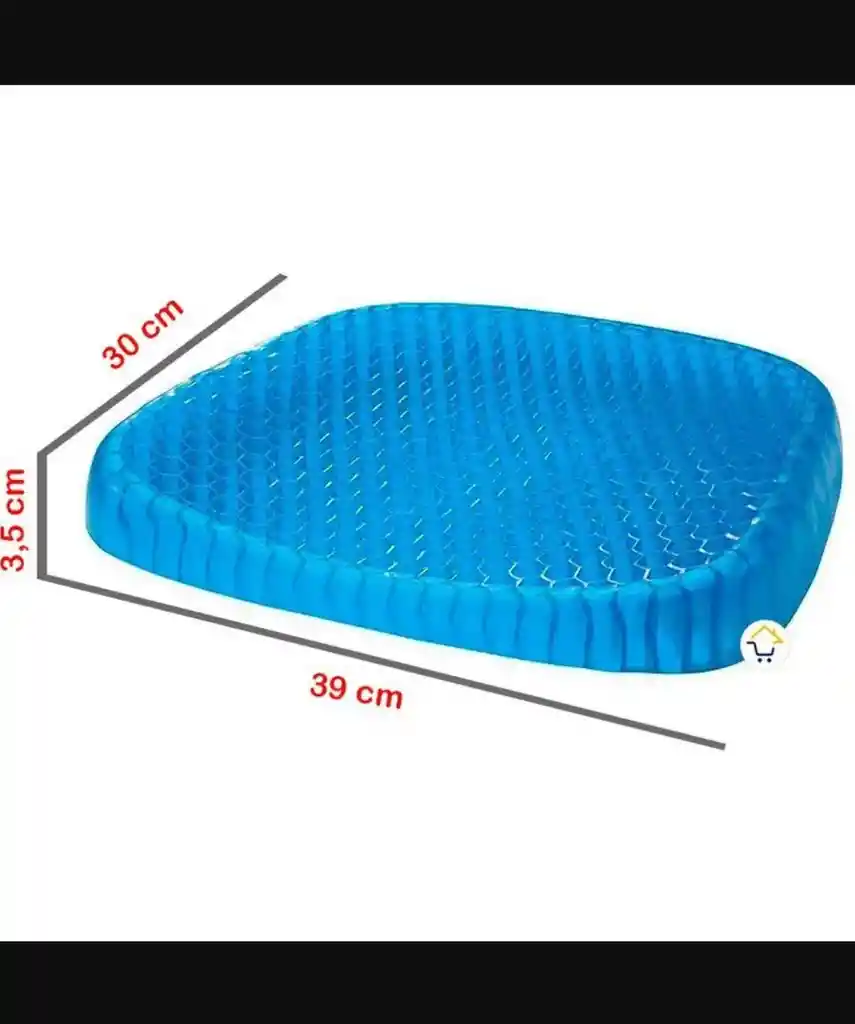 Cojín De Gel Con Funda Para Carro Y Sillas