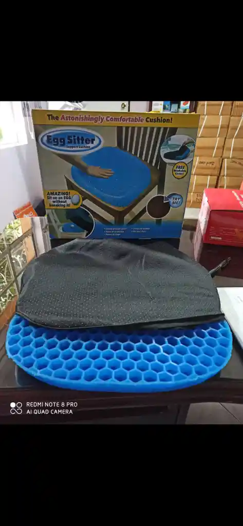 Cojín De Gel Con Funda Para Carro Y Sillas