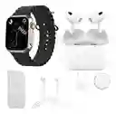 Combo Reloj Smartwatch X8 Ultra + Audifonos In Ear + Power Bank